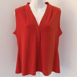 Calvin Klein Sleeveless V-Neck Top